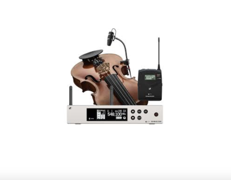 Sennheiser EW100 G4 + DPA4099 adaptador para violín