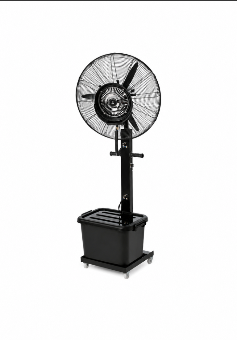 Ventilador Industrial con nebulizador | Refrigeración para exteriores